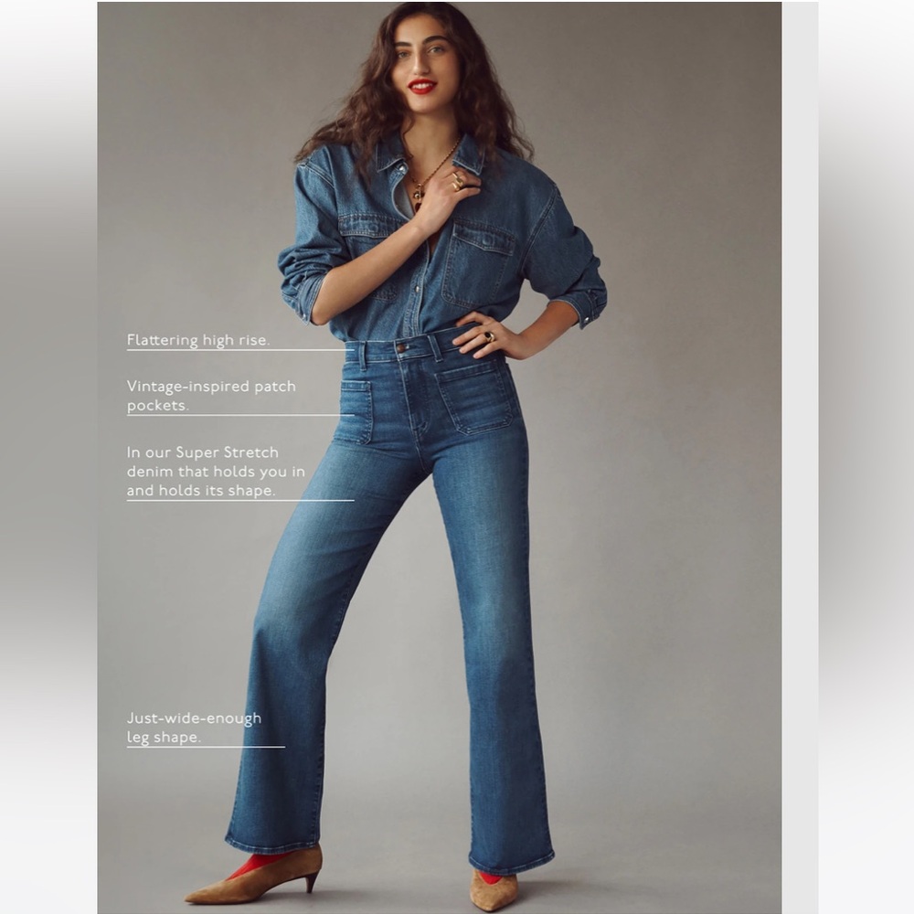 Madewell Emmy Wide Leg Jean - Picture 5 of 7
